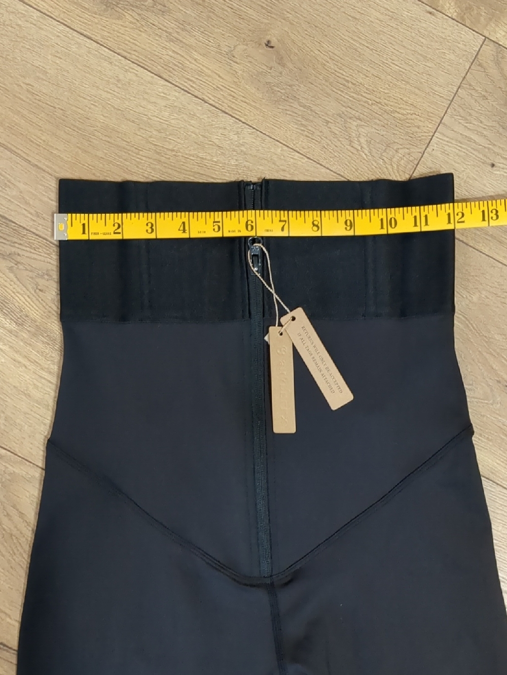 SHAPELLX AirSlim ElasticFuse Waistband Shaping Leggings Size Medium NWT - Picture 7 of 11